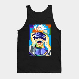 Gojo anime pop art Tank Top